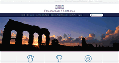 Desktop Screenshot of finanziariaromana.it